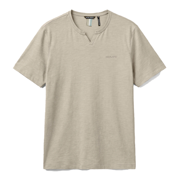 Antony Morato T-shirts Beige - T-SHIRT EN MAILLE DE COTON FLUB COUPE CLASSIQUE - S - Ref 35 €